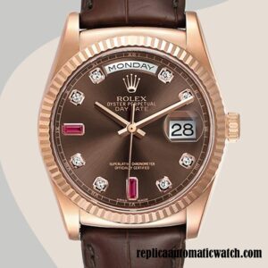 replica automatic Rolex Day-Date Rolex Calibre 2836/2813 118135-0022 Men's