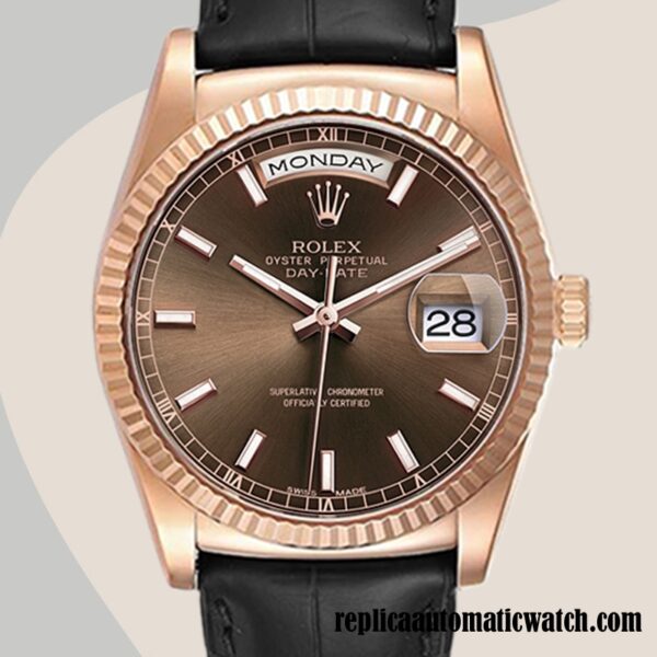 replica automatic Rolex Day-Date Rolex Calibre 2836/2813 118135-0086 Men's Automatic