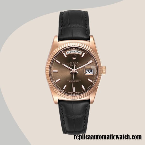 replica automatic Rolex Day-Date Rolex Calibre 2836/2813 118135-0086 Men's Automatic - Image 2