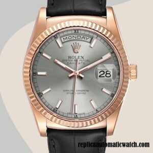 replica automatic Rolex Day-Date 118135 Men's Rolex Calibre 2836/2813 Hands and Markers