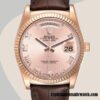 replica automatic Rolex Day-Date Rolex Calibre 2836/2813 Men's 118135 Brown-tone 12mm