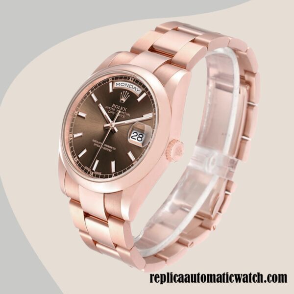 replica automatic Rolex Day-Date Men's Rolex Calibre 2836/2813 118205 12mm - Image 3