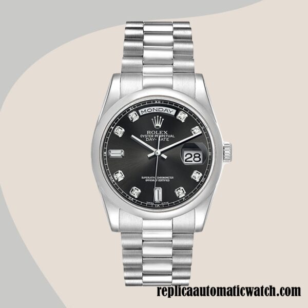 replica automatic Rolex Day-Date Men's 118239-0089 Rolex Calibre 2836/2813 12mm Automatic - Image 2