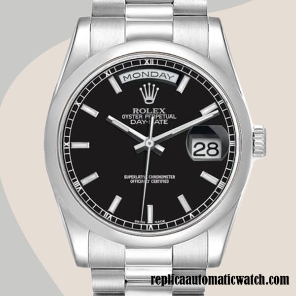 replica automatic Rolex Day-Date Men's 118206 Rolex Calibre 2836/2813 Automatic