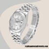 replica automatic Rolex Day-Date Rolex Calibre 2836/2813 118206 Men's Silver Dial - Image 3