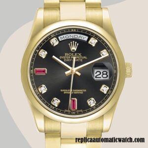 replica automatic Rolex Day-Date 118208 Rolex Calibre 2836/2813 Men's 12mm