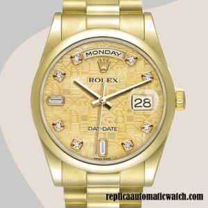 replica automatic Rolex Day-Date Rolex Calibre 2836/2813 Men's 118208 Automatic