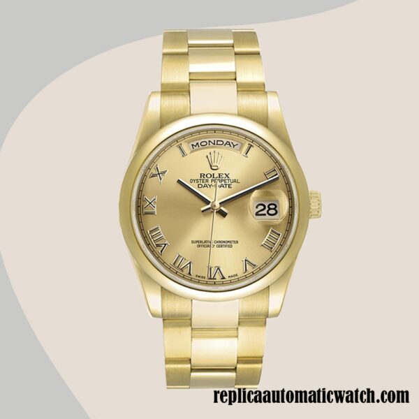 replica automatic Rolex Day-Date Rolex Calibre 2836/2813 Men's 118208 - Image 2