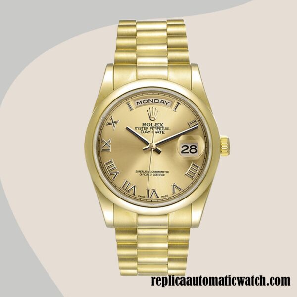 replica automatic Rolex Day-Date Rolex Calibre 2836/2813 Men's 118208 - Image 5