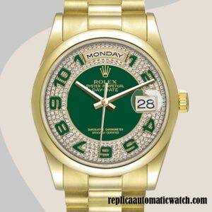 replica automatic Rolex Day-Date Men's Rolex Calibre 2836/2813 118208  12mm