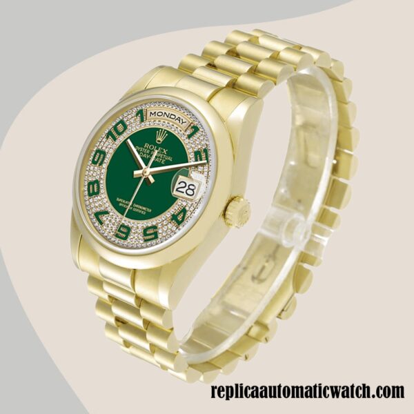 replica automatic Rolex Day-Date Men's Rolex Calibre 2836/2813 118208  12mm - Image 3