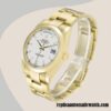 replica automatic Rolex Day-Date Rolex Calibre 2836/2813 118208 Men's White Dial Hands and Markers - Image 3