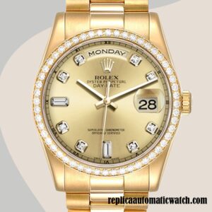 replica automatic Rolex Day-Date Rolex Calibre 2836/2813 m118348-0042 Men's 12mm Automatic