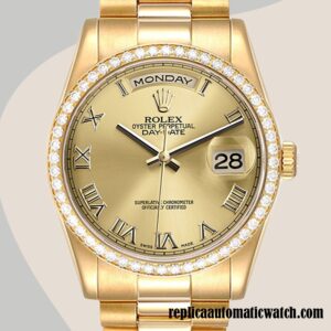 replica automatic Rolex Day-Date Men's 118348-0147 Rolex Calibre 2836/2813