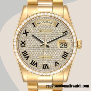 replica automatic Rolex Day-Date m118348-0226 Rolex Calibre 2836/2813 Men's  Automatic