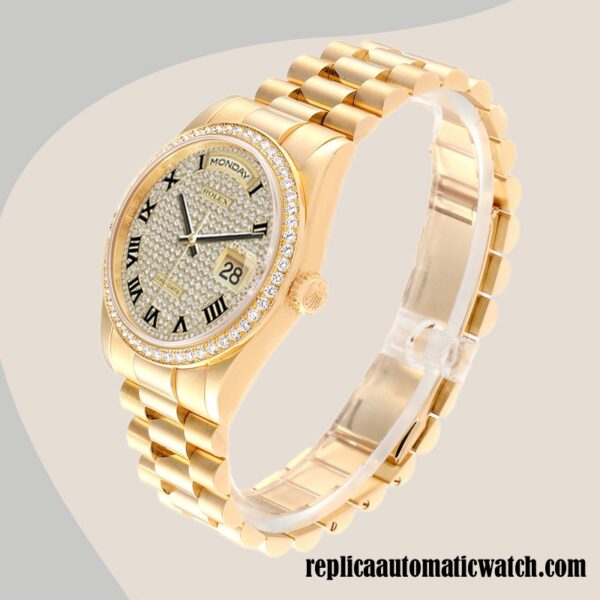 replica automatic Rolex Day-Date m118348-0226 Rolex Calibre 2836/2813 Men's  Automatic - Image 3