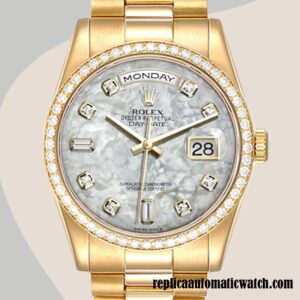 replica automatic Rolex Day-Date Rolex Calibre 2836/2813 Men's m118348-0100 12mm