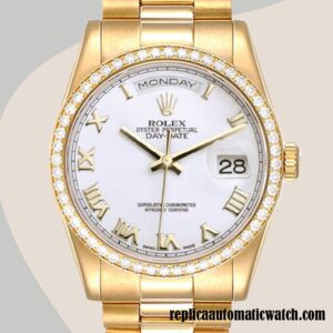 replica automatic Rolex Day-Date m118348-0150 Rolex Calibre 2836/2813 Men's