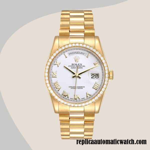 replica automatic Rolex Day-Date m118348-0150 Rolex Calibre 2836/2813 Men's - Image 2