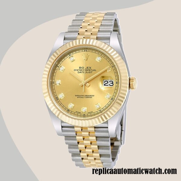 replica automatic Rolex Datejust Men's Rolex Calibre 2836/2813 m126333-0012 Two-tone - Image 2