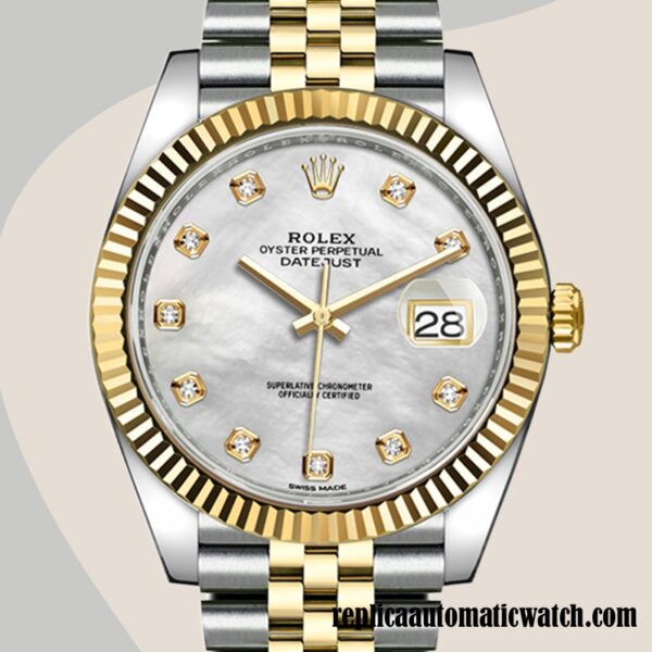 replica automatic Rolex Datejust Rolex Calibre 2836/2813 126333 Men's