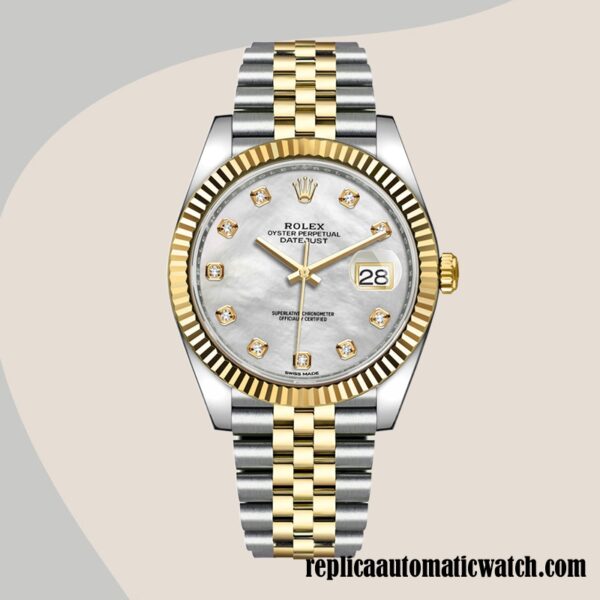 replica automatic Rolex Datejust Rolex Calibre 2836/2813 126333 Men's - Image 2
