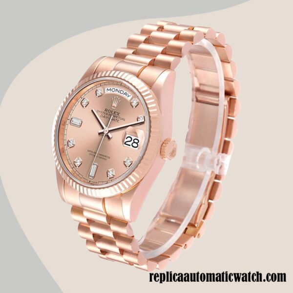 replica automatic Rolex Day-Date m128235-0009 Rolex Calibre 2836/2813 Men's 12mm - Image 3