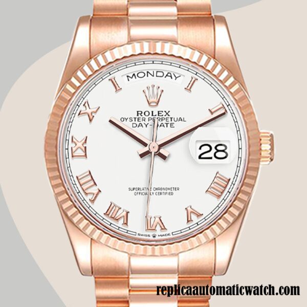 replica automatic Rolex Day-Date Men's m128235-0052 Rolex Calibre 2836/2813 Automatic