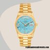 replica automatic Rolex Day-Date Men's m128238-0071 Rolex Calibre 2836/2813 Gold-tone - Image 2