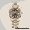 replica automatic Rolex Day-Date m128238-0024 Men's Rolex Calibre 2836 12mm Gold-tone - Image 2
