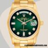 replica automatic Rolex Day-Date Rolex Calibre 2836/2813 m128238-0069 Men's Gold-tone 12mm