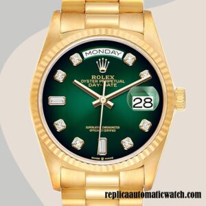replica automatic Rolex Day-Date Rolex Calibre 2836/2813 m128238-0069 Men's Gold-tone 12mm