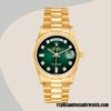replica automatic Rolex Day-Date Rolex Calibre 2836/2813 m128238-0069 Men's Gold-tone 12mm - Image 2