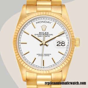 replica automatic Rolex Day-Date Rolex Calibre 2836/2813 Men's m128238-0081
