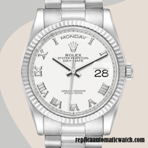 replica automatic Rolex Day-Date m128239-0038 Men's Rolex Calibre 2836/2813 12mm Automatic