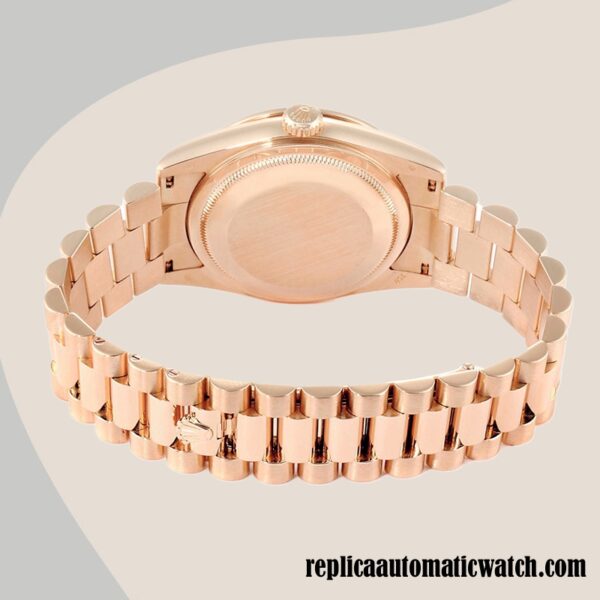 replica automatic Rolex Day-Date Rolex Calibre 2836/2813 Men's m128345rbr-0028 12mm - Image 4