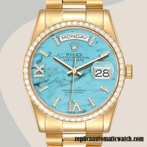 replica automatic Rolex Day-Date Rolex Calibre 2836/2813 Men's m128348rbr-0037