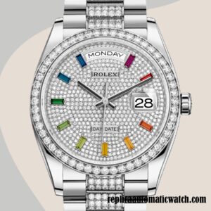 replica automatic Rolex Day-Date Men's Rolex Calibre 2836 m128349rbr-0012 Automatic