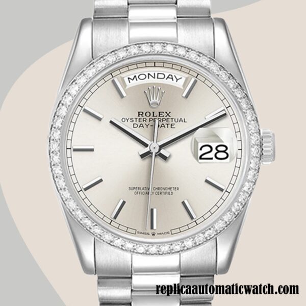 replica automatic Rolex Day-Date m128349rbr-0001 Rolex Calibre 2836/2813 Men's 12mm