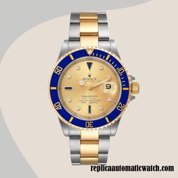 replica automatic Rolex Submariner Men's Rolex Calibre 2836/2813 16613 15mm - Image 2