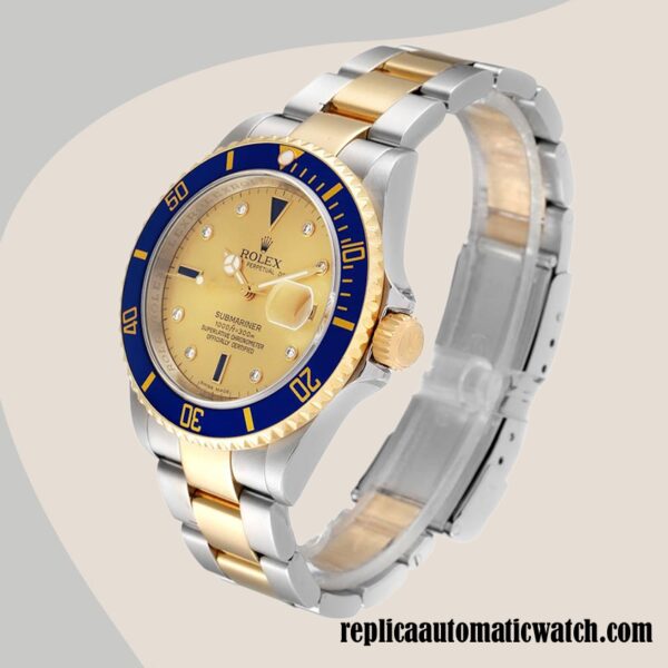 replica automatic Rolex Submariner Men's Rolex Calibre 2836/2813 16613 15mm - Image 3