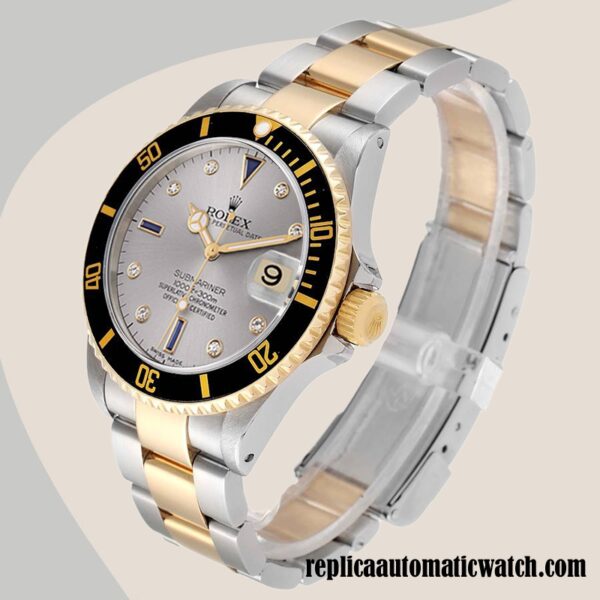 replica automatic Rolex Submariner 16613 Men's Rolex Calibre 2836/2813 Hands - Image 3