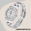 replica automatic Rolex Pearlmaster Unisex 18946 Rolex Calibre 2836/2813 Automatic Silver Dial - Image 3