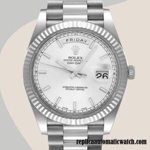replica automatic Rolex Day-Date Men's Rolex Calibre 2836/2813 218239 Hands and Markers 15mm