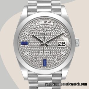 replica automatic Rolex Day-Date 228206 Men's Rolex Calibre 2836/2813 Automatic