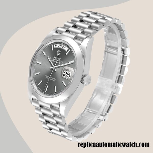 replica automatic Rolex Day-Date m228206-0045 Men's Rolex Calibre 2836/2813 Hands and Markers - Image 3