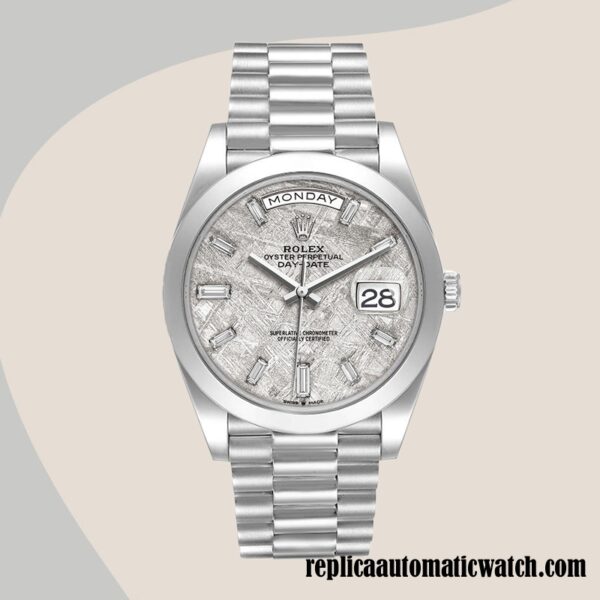 replica automatic Rolex Day-Date Rolex Calibre 2836/2813 228206 Men's Automatic - Image 2