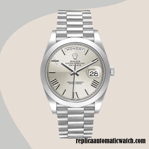 replica automatic Rolex Day-Date 228206 Rolex Calibre 2836/2813 Men's 15mm - Image 2