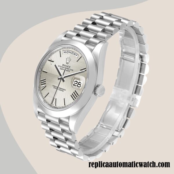 replica automatic Rolex Day-Date 228206 Rolex Calibre 2836/2813 Men's 15mm - Image 3