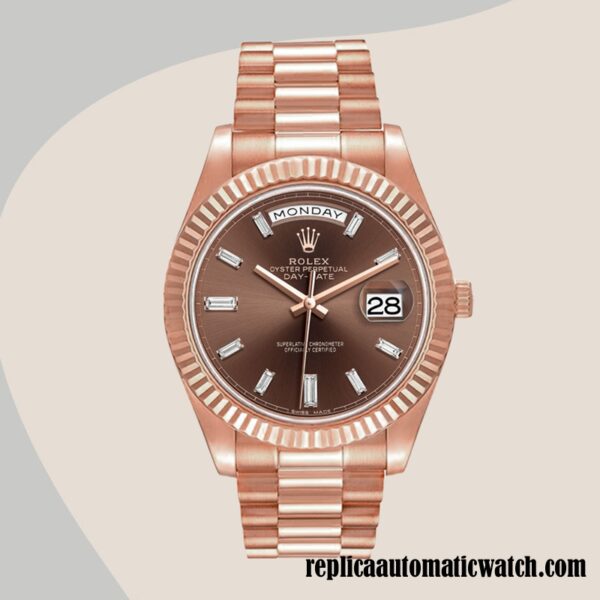 replica automatic Rolex Day-Date m228235-0003 Rolex Calibre 2836/2813 Men's Automatic - Image 2